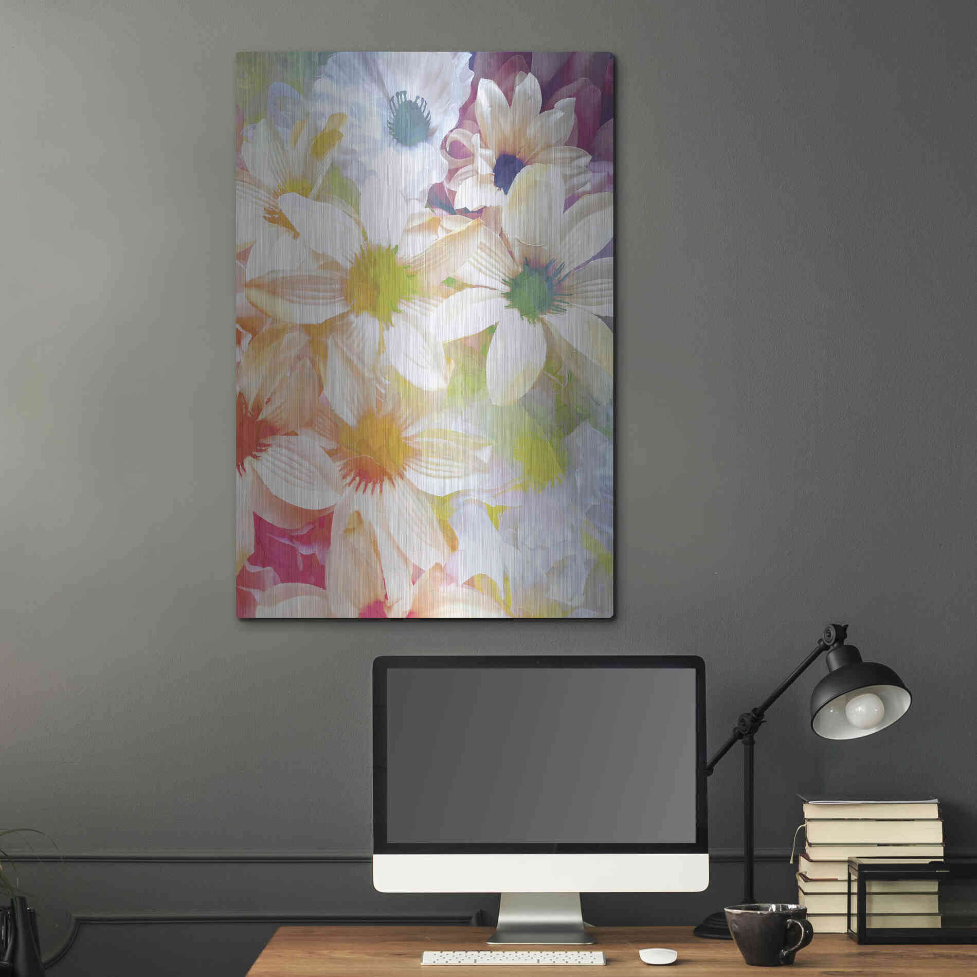 Luxe Metal Art 'Summer Days' by Shandra Smith, Metal Wall Art,24x36