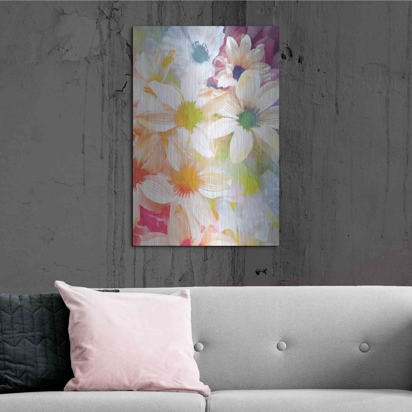 Luxe Metal Art 'Summer Days' by Shandra Smith, Metal Wall Art,24x36