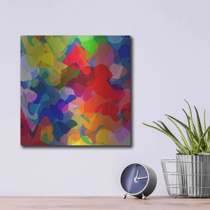 Luxe Metal Art 'Underwater' by Shandra Smith, Metal Wall Art,12x12