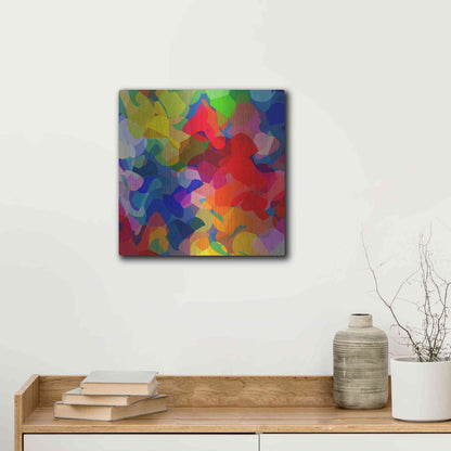 Luxe Metal Art 'Underwater' by Shandra Smith, Metal Wall Art,12x12