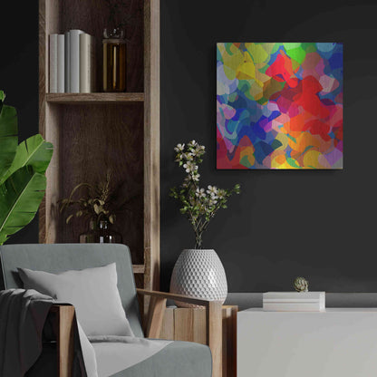 Luxe Metal Art 'Underwater' by Shandra Smith, Metal Wall Art,24x24
