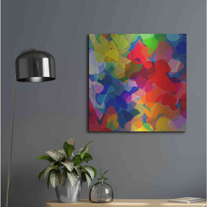Luxe Metal Art 'Underwater' by Shandra Smith, Metal Wall Art,24x24