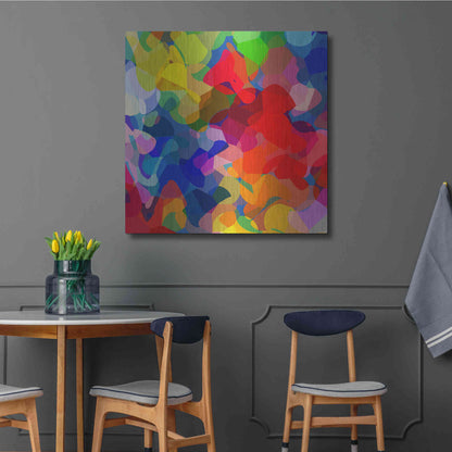 Luxe Metal Art 'Underwater' by Shandra Smith, Metal Wall Art,36x36