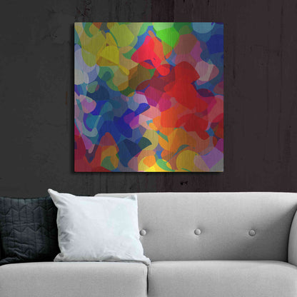 Luxe Metal Art 'Underwater' by Shandra Smith, Metal Wall Art,36x36