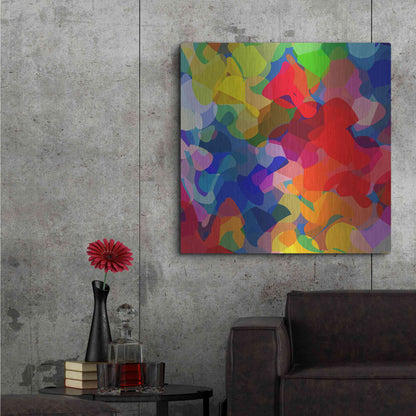 Luxe Metal Art 'Underwater' by Shandra Smith, Metal Wall Art,36x36