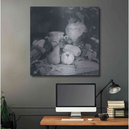 Luxe Metal Art 'Quince Pear' by Debra Van Swearingen, Metal Wall Art,36x36