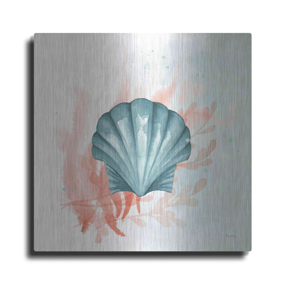 Luxe Metal Art 'Splash II' by Elyse DeNeige, Metal Wall Art