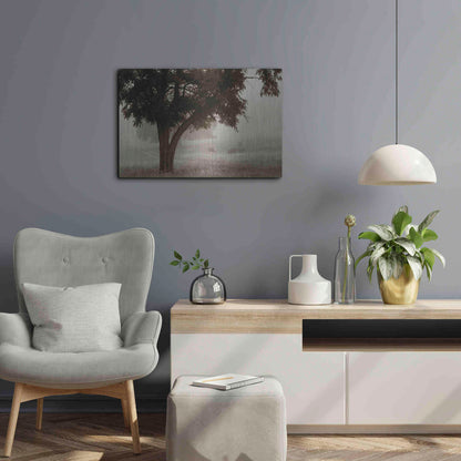 Luxe Metal Art 'Calm Mist' by Debra Van Swearingen, Metal Wall Art,24x16