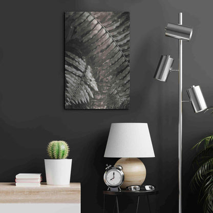 Luxe Metal Art 'Fern I' by Debra Van Swearingen, Metal Wall Art,16x24