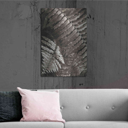 Luxe Metal Art 'Fern I' by Debra Van Swearingen, Metal Wall Art,24x36