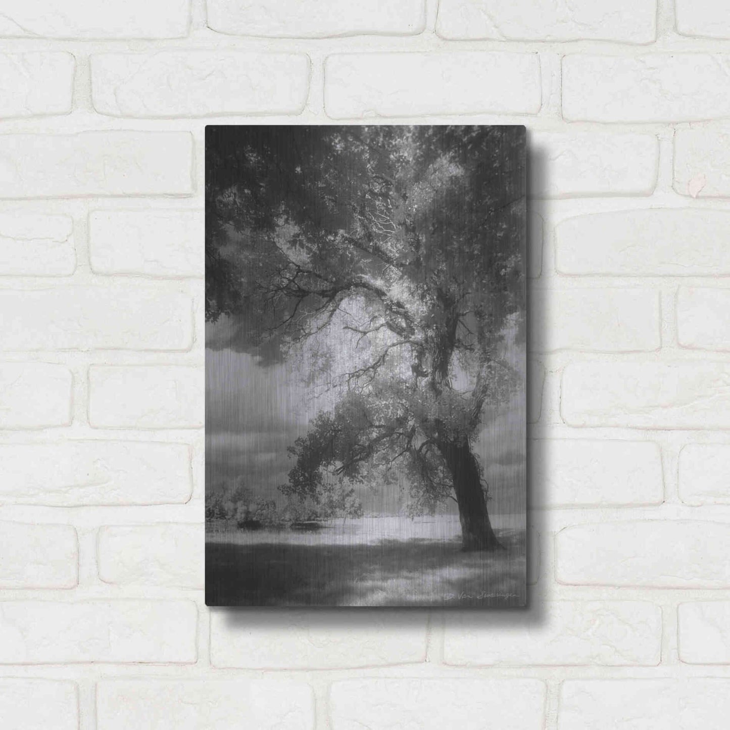 Luxe Metal Art 'Dreamscape' by Debra Van Swearingen, Metal Wall Art,12x16