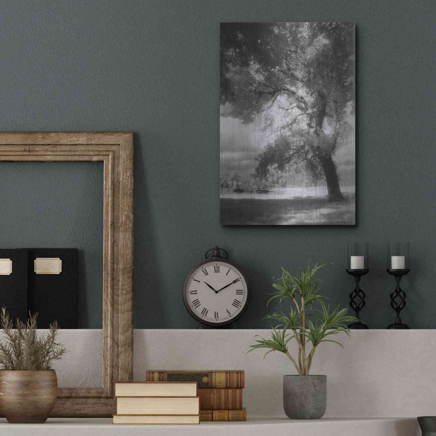 Luxe Metal Art 'Dreamscape' by Debra Van Swearingen, Metal Wall Art,12x16