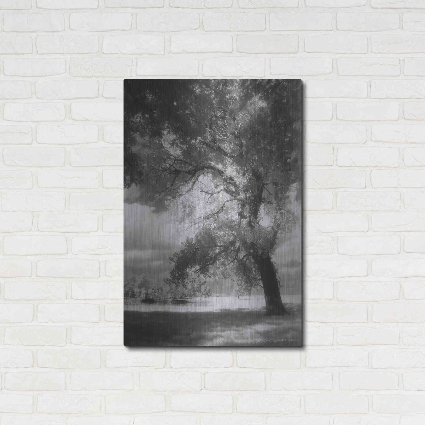 Luxe Metal Art 'Dreamscape' by Debra Van Swearingen, Metal Wall Art,24x36