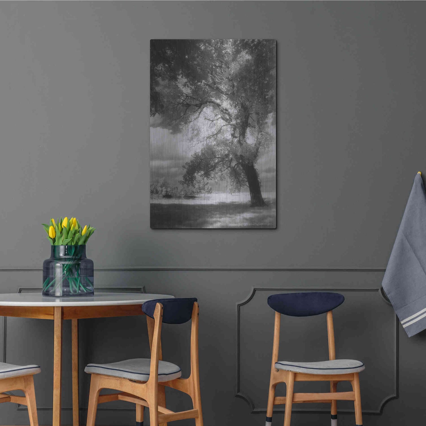 Luxe Metal Art 'Dreamscape' by Debra Van Swearingen, Metal Wall Art,24x36