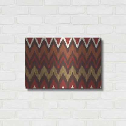 Luxe Metal Art 'Fresh Coffee Step 03B' by Veronique Charron, Metal Wall Art,24x16