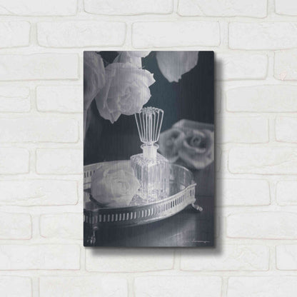 Luxe Metal Art 'Vintage Vanity I' by Debra Van Swearingen, Metal Wall Art,12x16