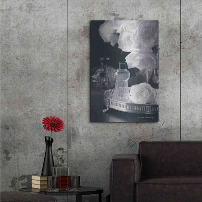 Luxe Metal Art 'Vintage Vanity II' by Debra Van Swearingen, Metal Wall Art,24x36