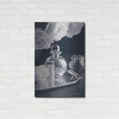 Luxe Metal Art 'Vintage Vanity III' by Debra Van Swearingen, Metal Wall Art,24x36