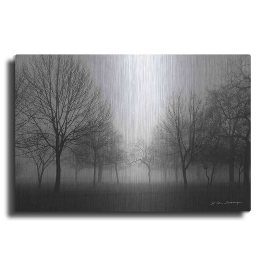 Luxe Metal Art 'Morning Mist' by Debra Van Swearingen, Metal Wall Art