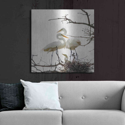 Luxe Metal Art 'Devotion' by Debra Van Swearingen, Metal Wall Art,36x36