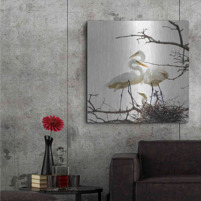 Luxe Metal Art 'Devotion' by Debra Van Swearingen, Metal Wall Art,36x36