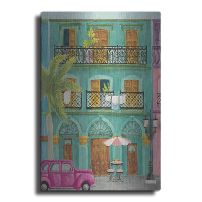 Luxe Metal Art 'Havana III' by Elyse DeNeige, Metal Wall Art