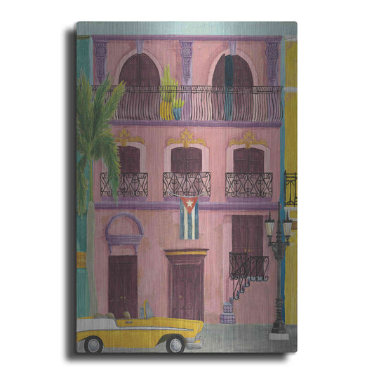 Luxe Metal Art 'Havana II' by Elyse DeNeige, Metal Wall Art