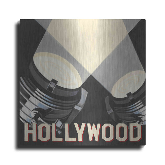 Luxe Metal Art 'Hollywood' by Marco Fabiano, Metal Wall Art