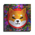 Luxe Metal Art 'SHIB Shiba Inu Crypto,' Metal Wall Art