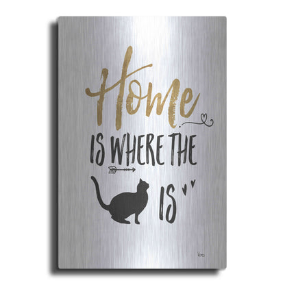 Luxe Metal Art 'Pet Love III' by Veronique Charron, Metal Wall Art