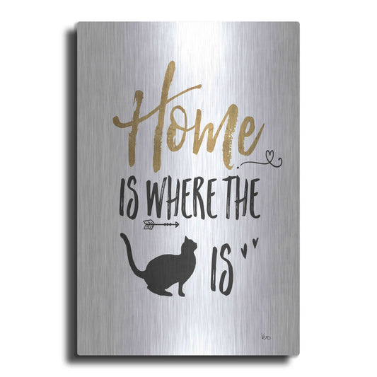 Luxe Metal Art 'Pet Love III' by Veronique Charron, Metal Wall Art