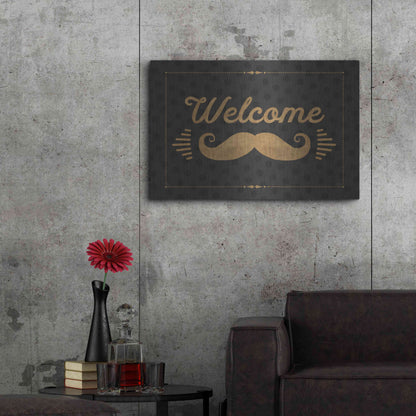 Luxe Metal Art 'Coffee and Friends V' by Veronique Charron, Metal Wall Art,36x24