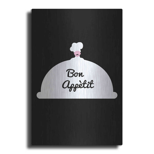 Luxe Metal Art 'Bon Appetit' by Cesare Bellassai, Metal Wall Art