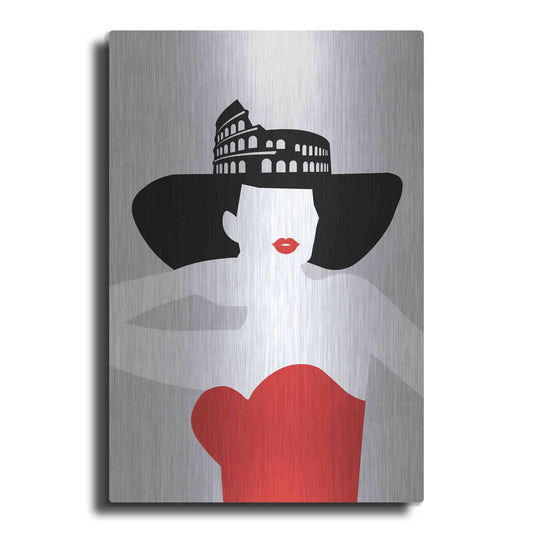 Luxe Metal Art 'Roma Fashion' by Cesare Bellassai, Metal Wall Art