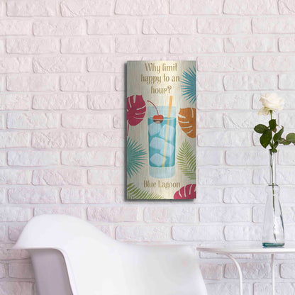 Luxe Metal Art 'Exotic Breeze XIV' by Veronique Charron, Metal Wall Art,12x24