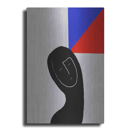 Luxe Metal Art 'Square Thought' by Cesare Bellassai, Metal Wall Art