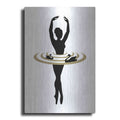 Luxe Metal Art 'The Black Swan' by Cesare Bellassai, Metal Wall Art