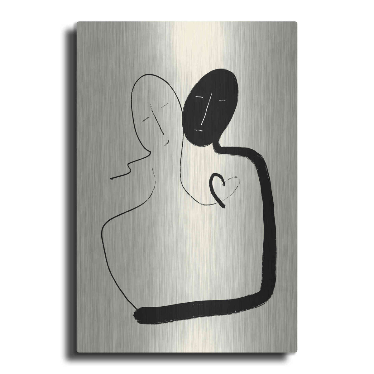 Luxe Metal Art 'Together' by Cesare Bellassai, Metal Wall Art