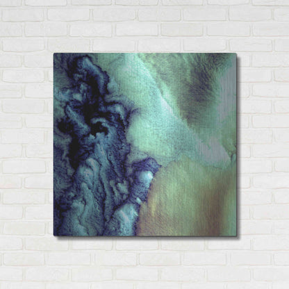 Luxe Metal Art 'Earth as Art: Aleutian Clouds' Metal Wall Art,36x36