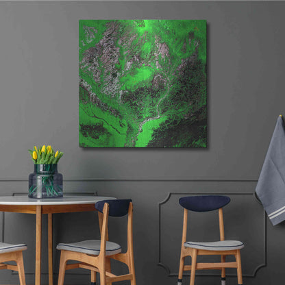 Luxe Metal Art 'Earth as Art: Araca River' Metal Wall Art,36x36