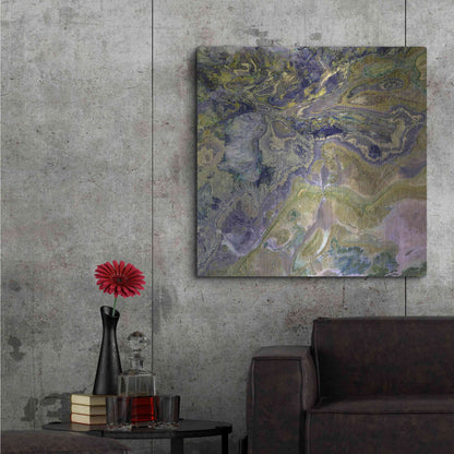 Luxe Metal Art 'Earth as Art: Atlas Mountains' Metal Wall Art,36x36