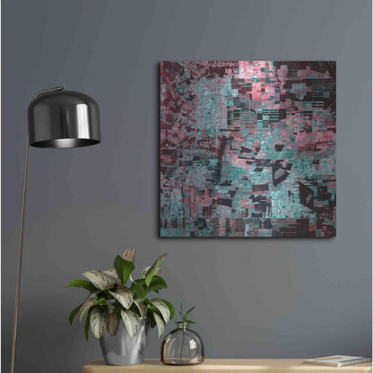 Luxe Metal Art 'Earth as Art: Bolivia Deforestation' Metal Wall Art,24x24
