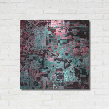 Luxe Metal Art 'Earth as Art: Bolivia Deforestation' Metal Wall Art,36x36