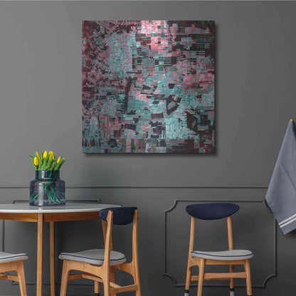 Luxe Metal Art 'Earth as Art: Bolivia Deforestation' Metal Wall Art,36x36