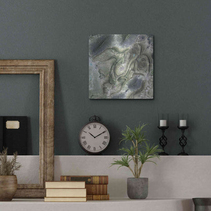 Luxe Metal Art 'Earth as Art: Coahuila' Metal Wall Art,12x12