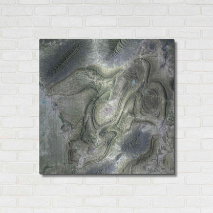 Luxe Metal Art 'Earth as Art: Coahuila' Metal Wall Art,36x36