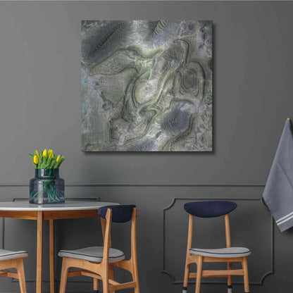 Luxe Metal Art 'Earth as Art: Coahuila' Metal Wall Art,36x36