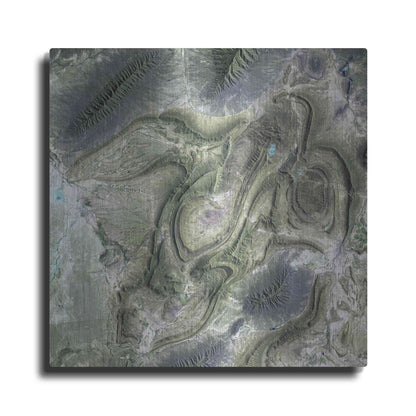 Luxe Metal Art 'Earth as Art: Coahuila' Metal Wall Art