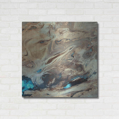 Luxe Metal Art 'Earth as Art: Dasht-e Kenir' Metal Wall Art,36x36