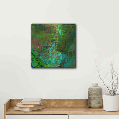 Luxe Metal Art 'Earth as Art: Everglades' Metal Wall Art,12x12